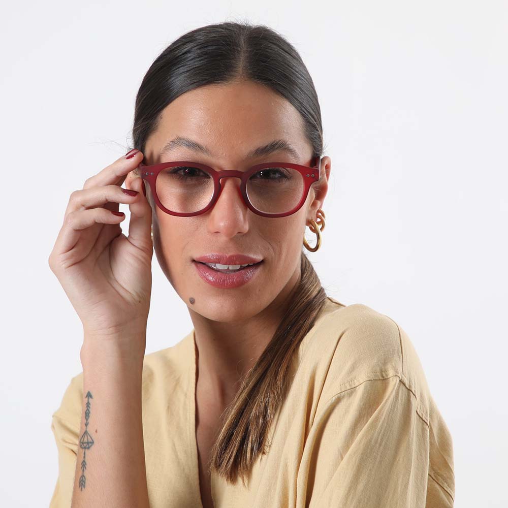 Anteojos de lectura Augusta Rojo 3,0 i-D