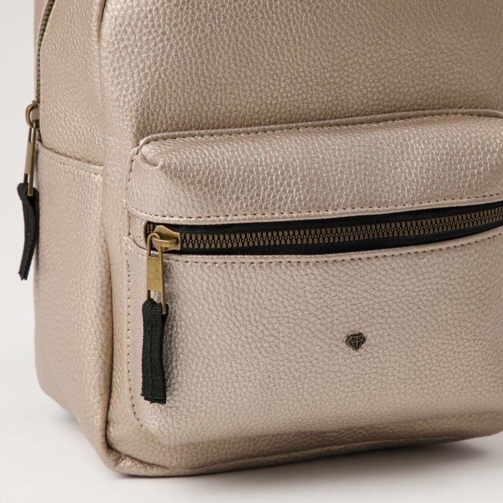 Mochila Seixal Gold Dorada i-D