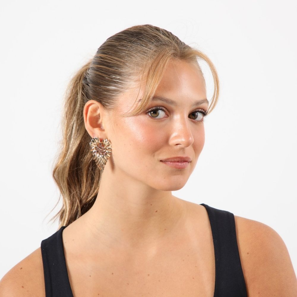 Aros Largo Bet Dorado Humana