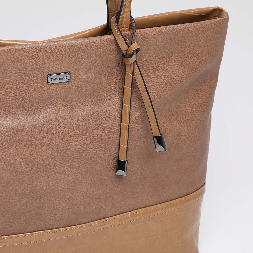 Cartera Hombro Café Evelyn Tatienne