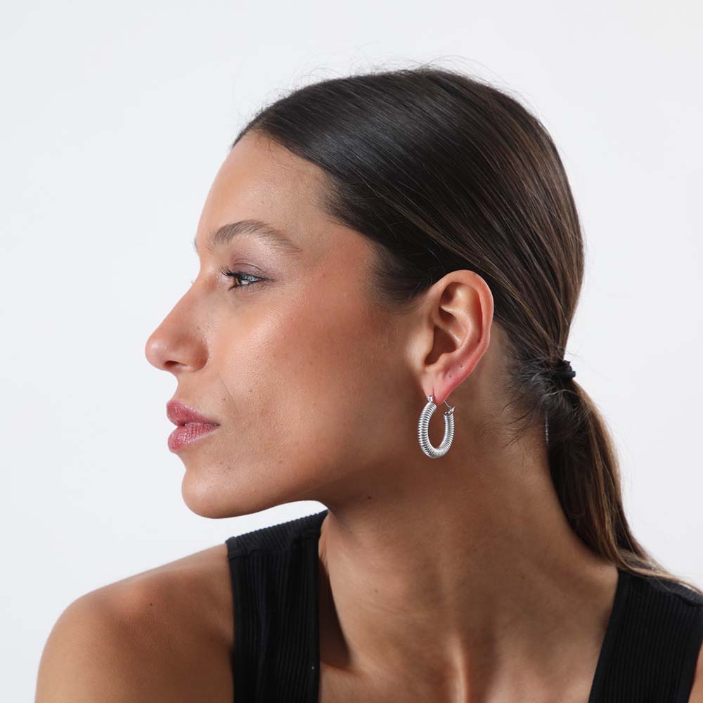 Argolla Joel Plateada i-D