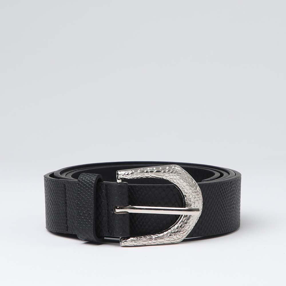 Cinturón Snake Negro i-D