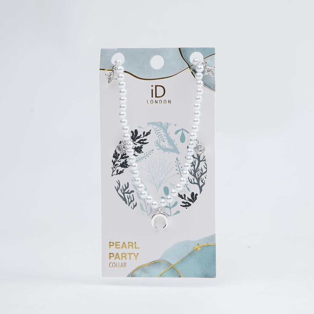 Collar Corto Sale Plateado i-D