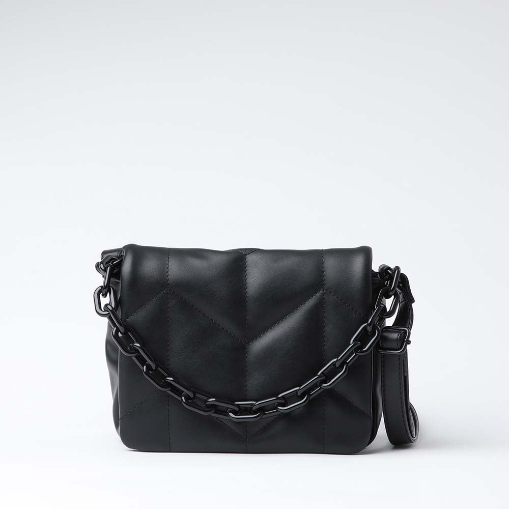 Cartera Cruzada Smith Negro Humana