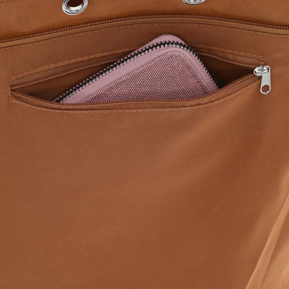 Cartera Hombro Portico Café i-D