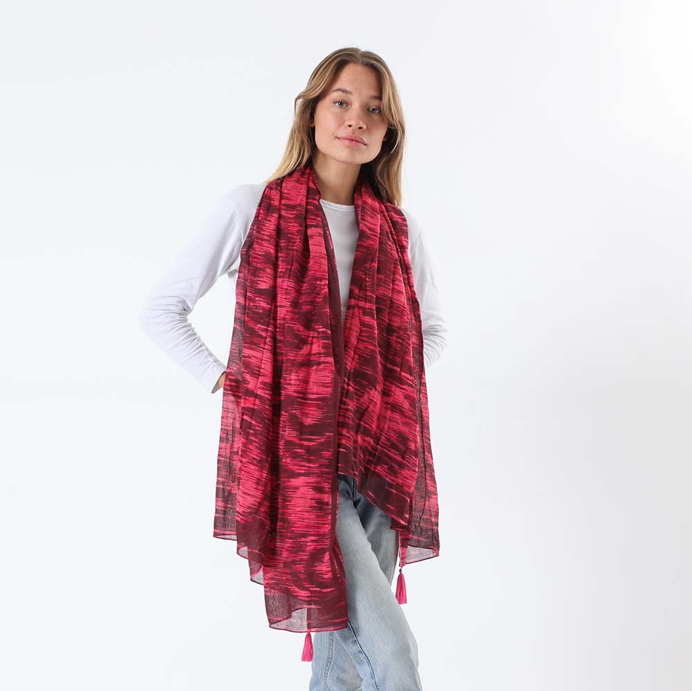 Pañuelo Estampado Murcia Rojo Humana