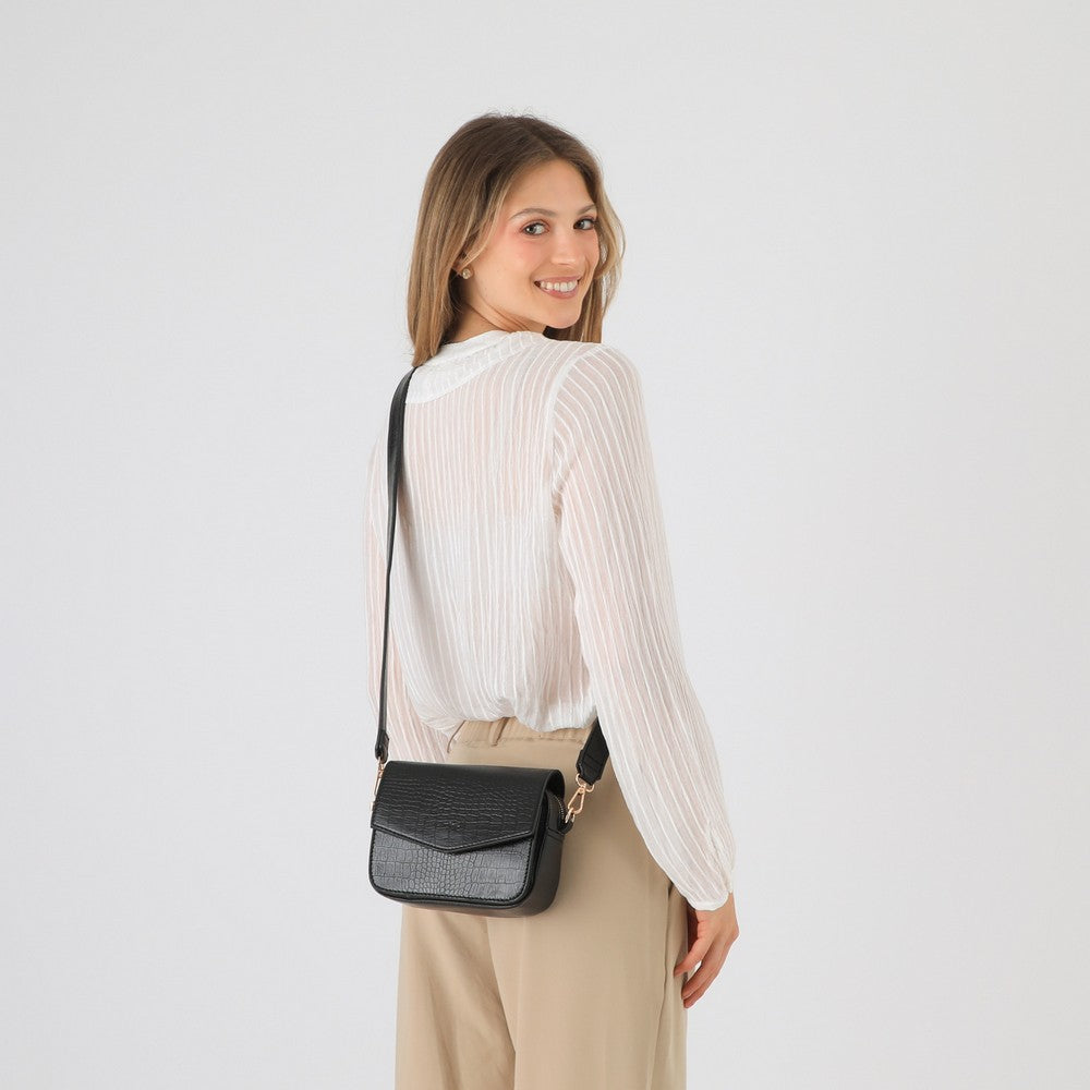 Cartera Cruzada Lirio Negro Tatienne