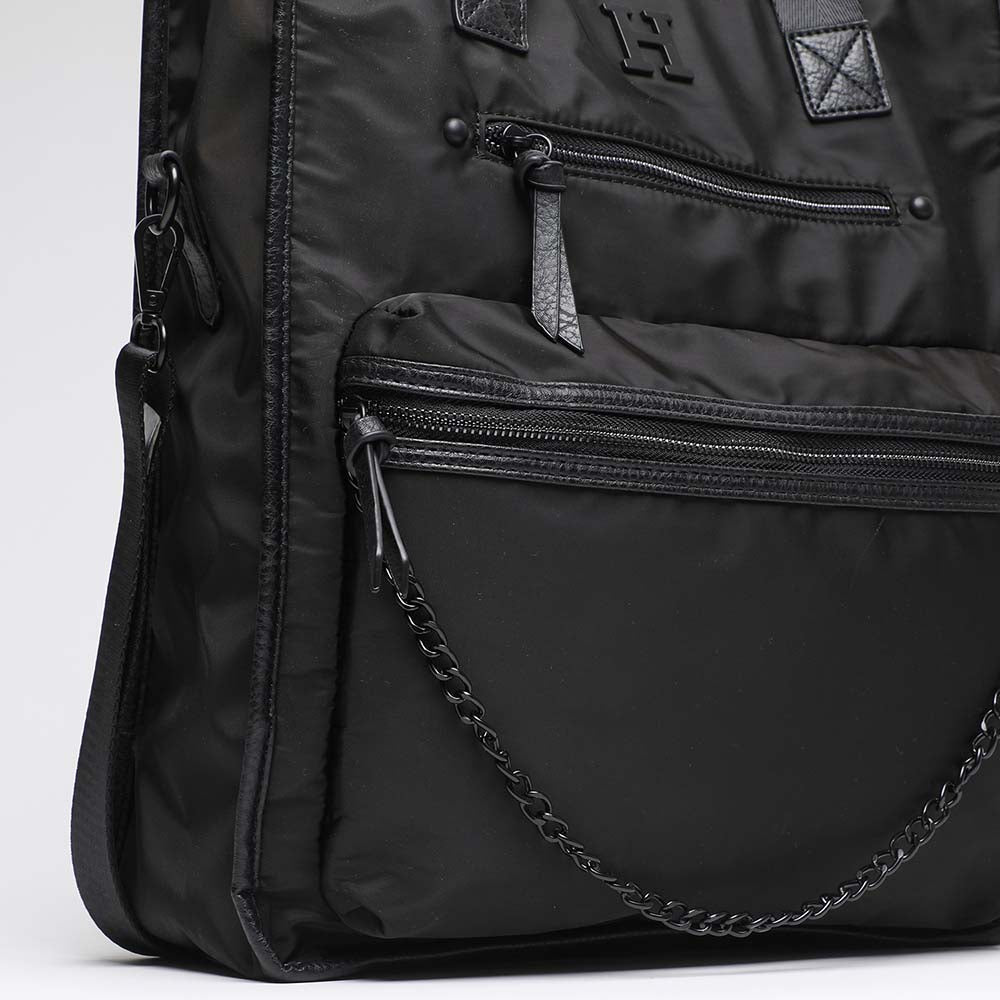Cartera Hombro Chain Negra Humana