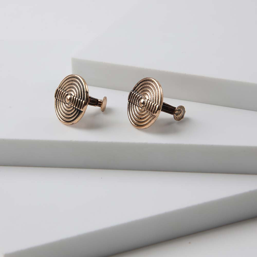 Aros Clip Orly Dorado Tatienne