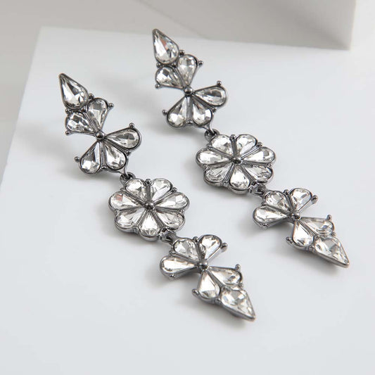 Aros Largo Desert Plateado Humana