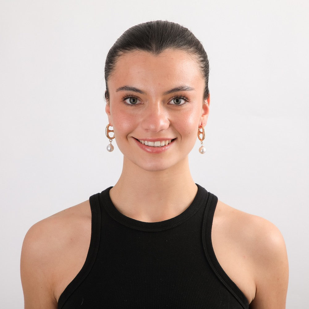 Aros Argollas Jodie Dorado I-D