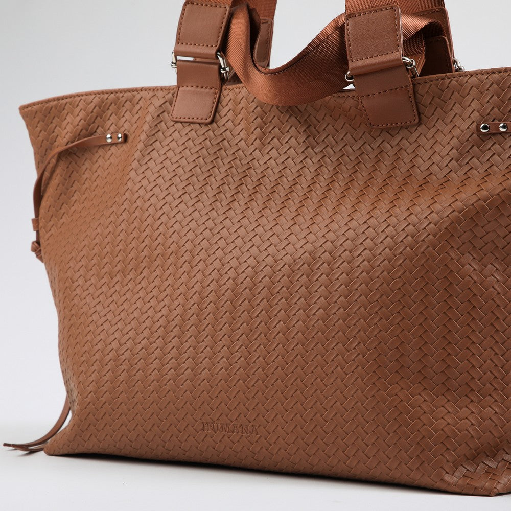 Cartera Tote Keyra Beige Humana