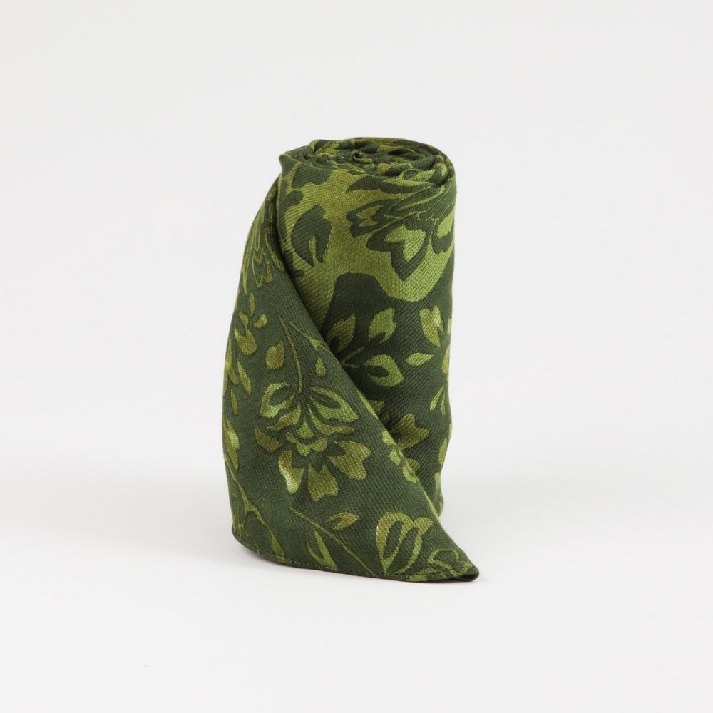 Pañuelo Estampado Danae Verde Humana