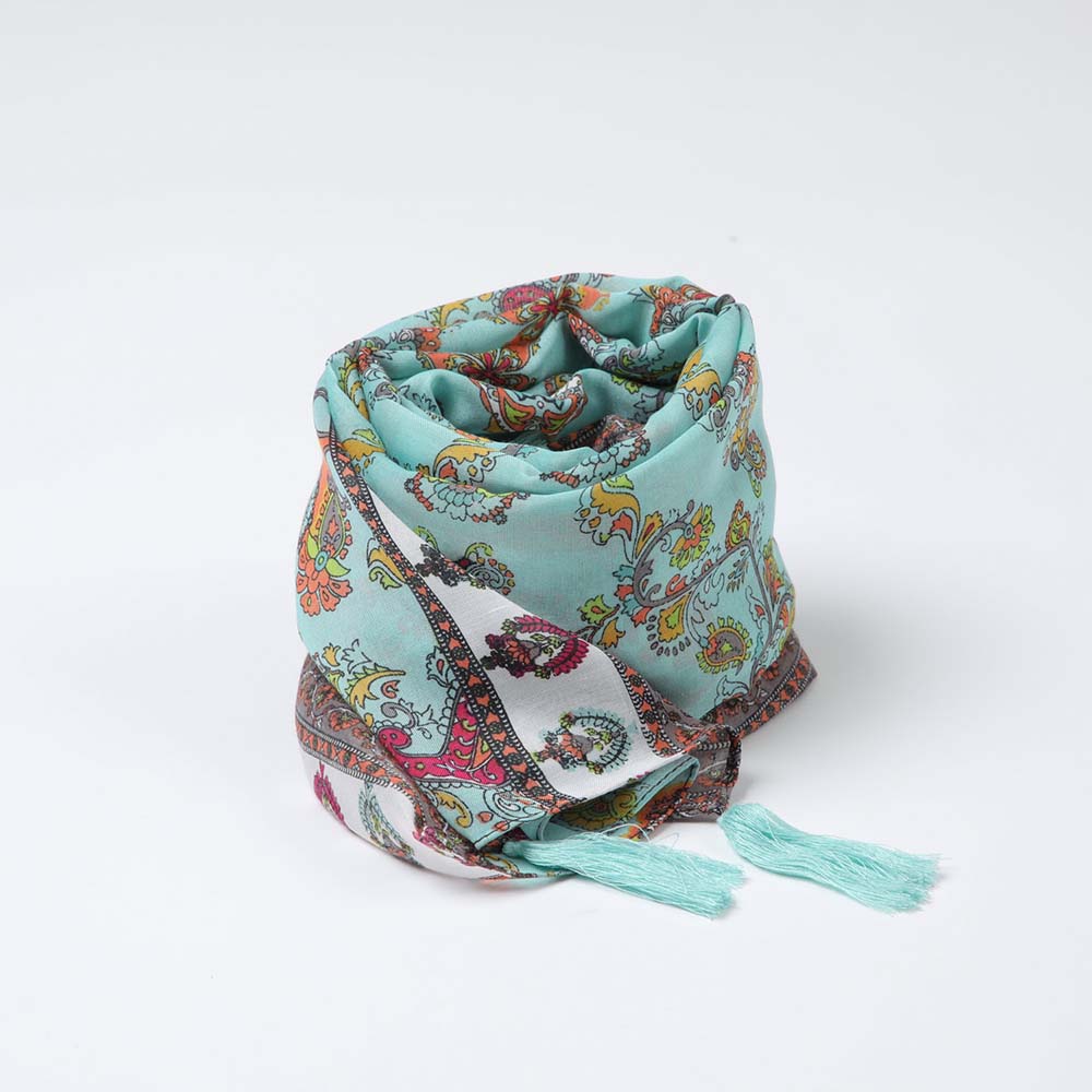 Pañuelo Estampado Ro Verde Tatienne