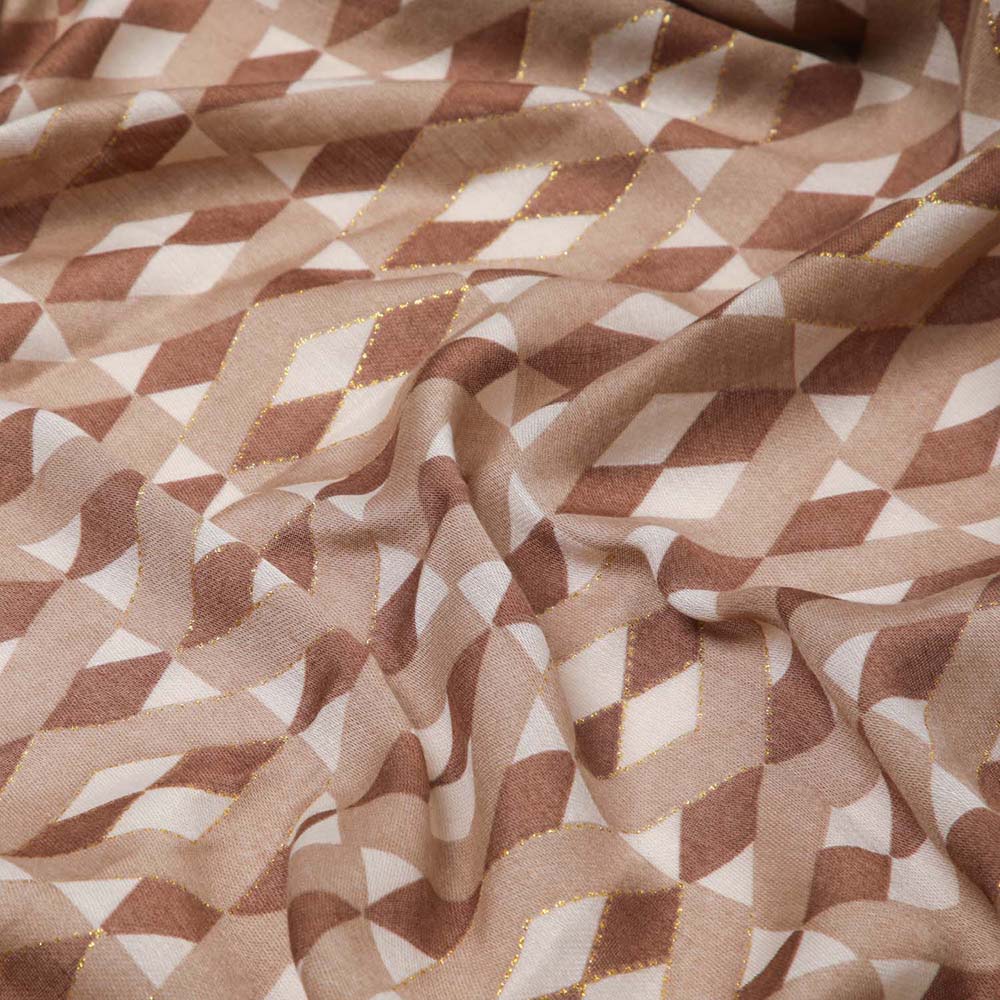 Pañuelo Estampado Ávila Café Humana