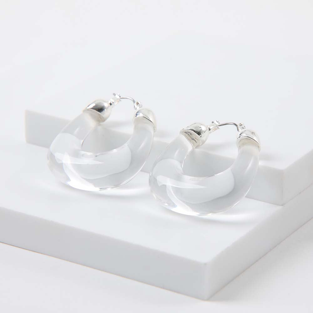 Aros Argolla Bayahibe Plateado i-D