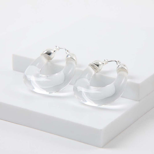 Aros Argolla Bayahibe Plateado i-D