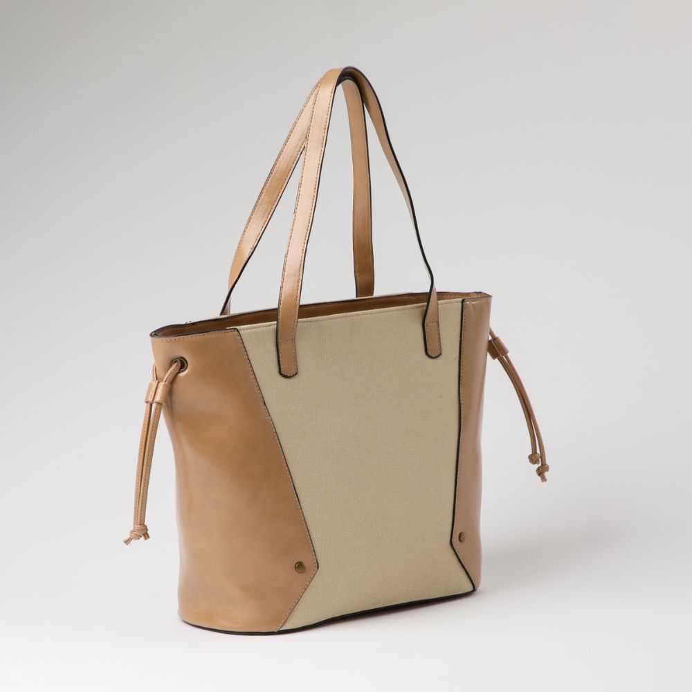 Cartera Hombro Cancer Beige Tatienne