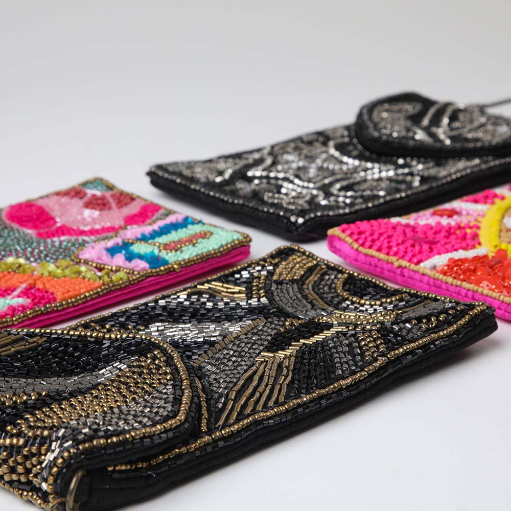 Cartera Mini Bag Garden Fucsia Humana