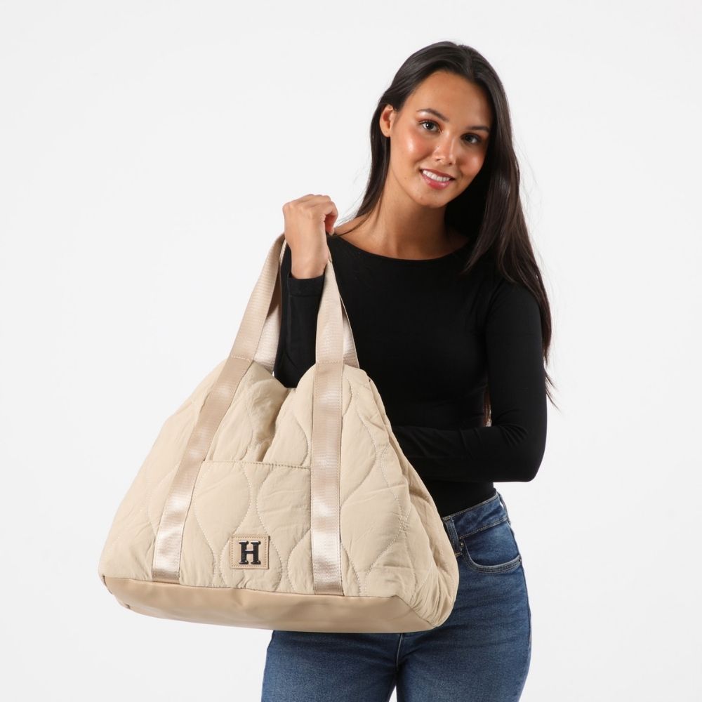 Cartera Hombro Turín Beige Humana