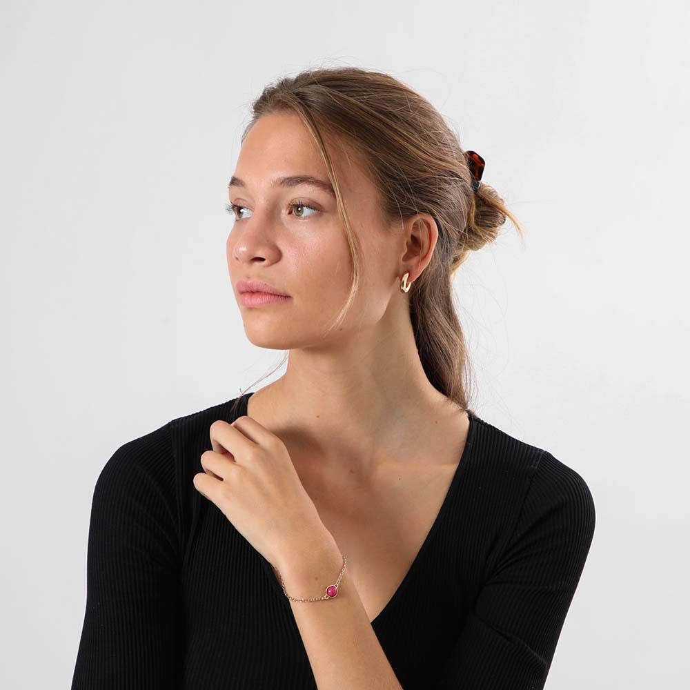 Pulsera Blanda Cataliña Dorado Humana