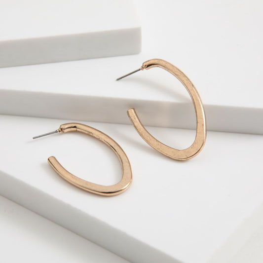 Aros Argolla Thin Dorado Humana