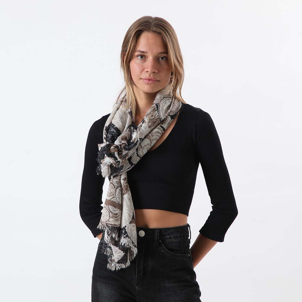 Pañuelo Estampado Kafic Café i-D