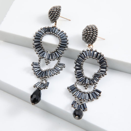 Aros Fiesta Circle Plateado Tatienne