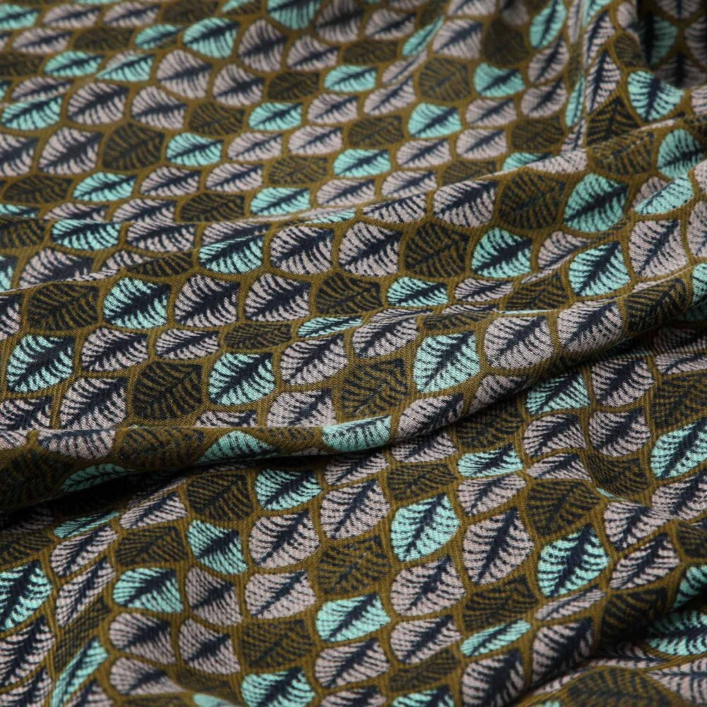 Pañuelo Estampado Celia Verde Humana