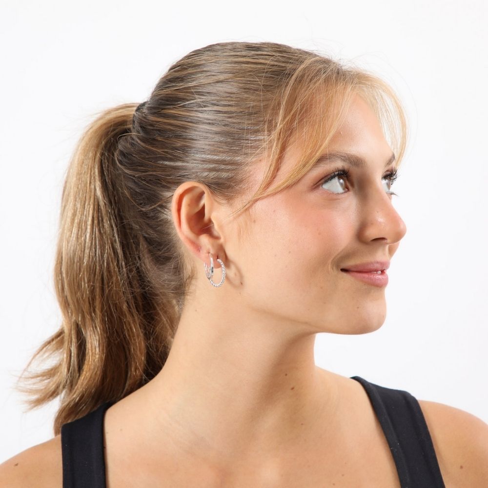 Aros Set Maka Plateado Tatienne