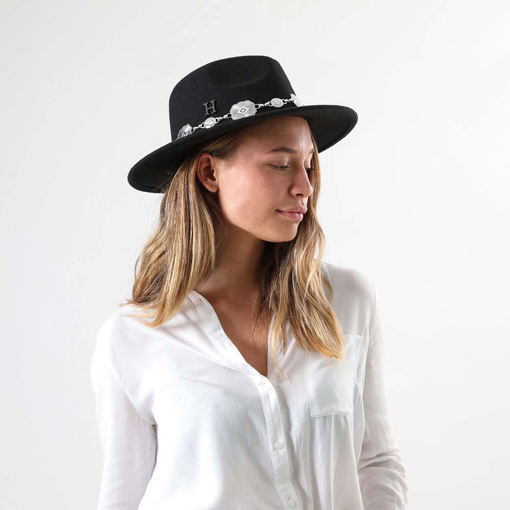 Sombrero Invierno Western Negro Humana