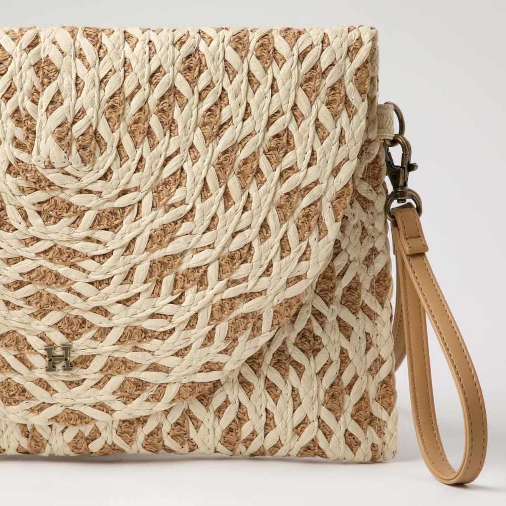 Cartera Hombro Lap Beige Humana