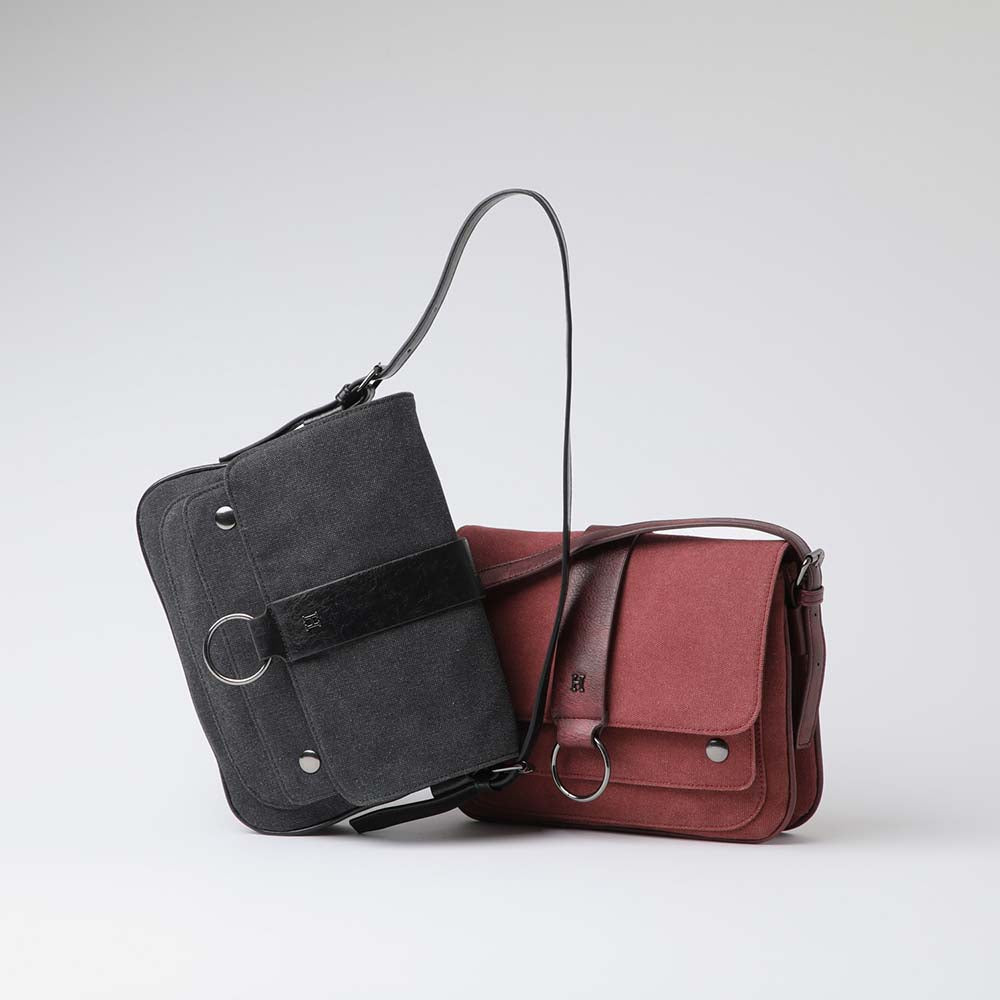 Cartera Hombro Scholz Gris Humana