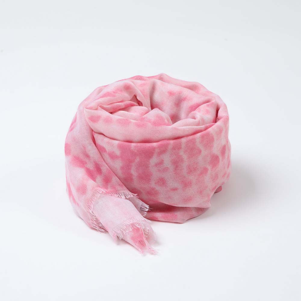 Pañuelo Estampado Rosa Rosado Tatienne