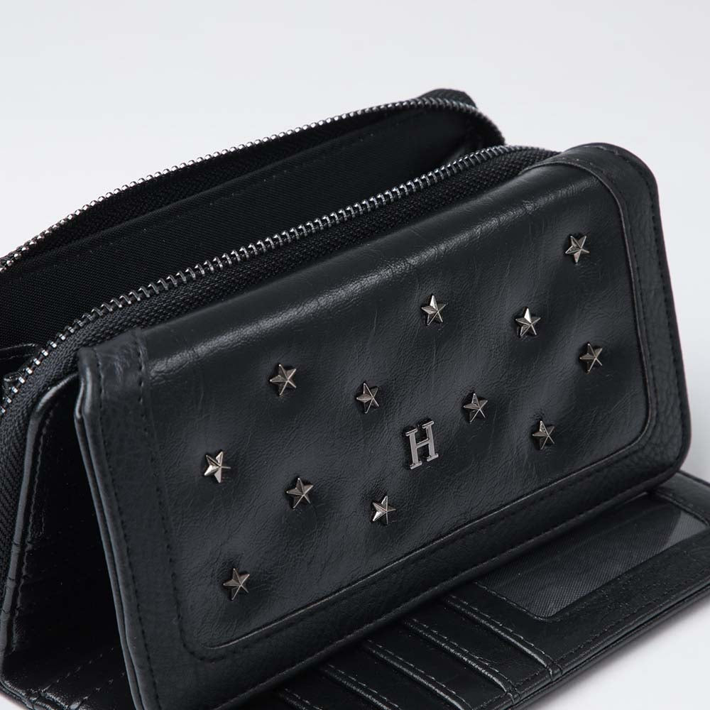 Billetera Grande Stars Negra Humana