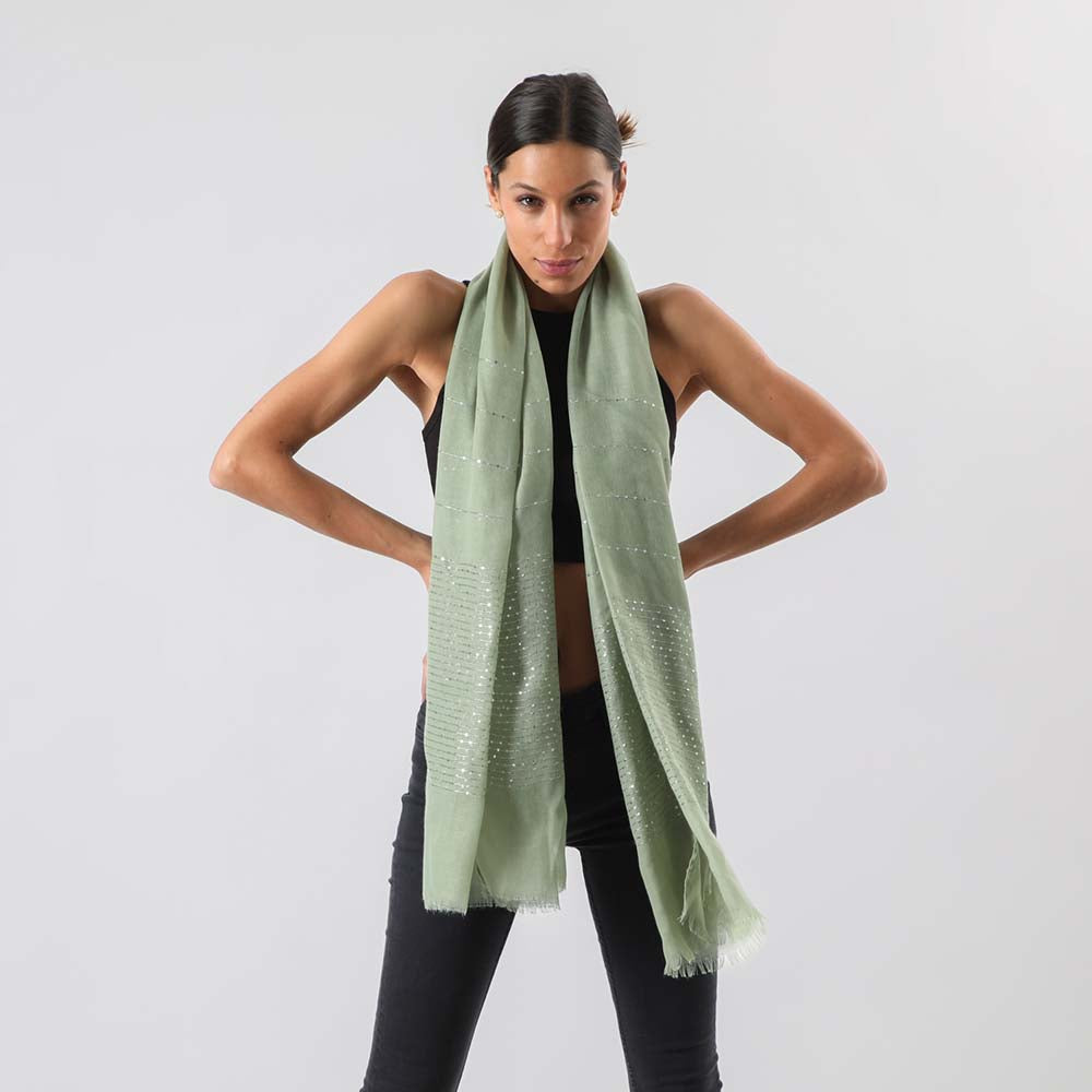 Pañuelo Liso Marsala Verde Humana