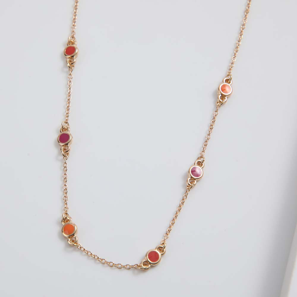 Collar Largo Saorie Dorado i-D
