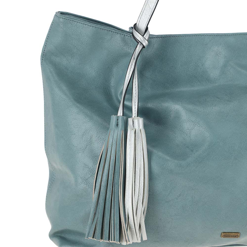 Cartera Hombro Sky Celeste Tatienne
