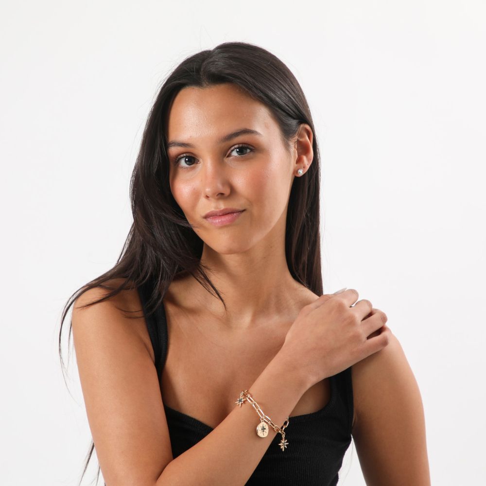 Pulsera Blanda Einés Plateada i-D