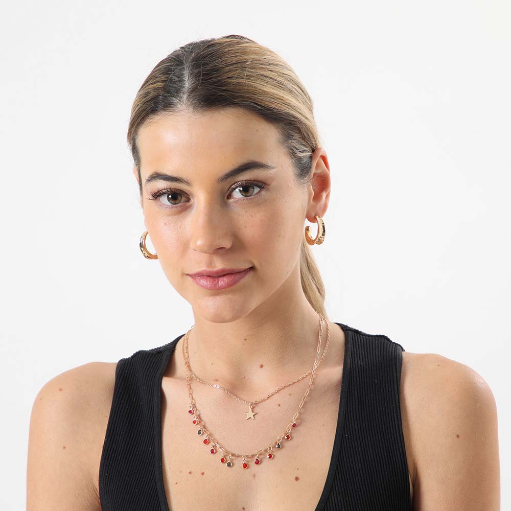 Collar Corto Bright Multi i-D