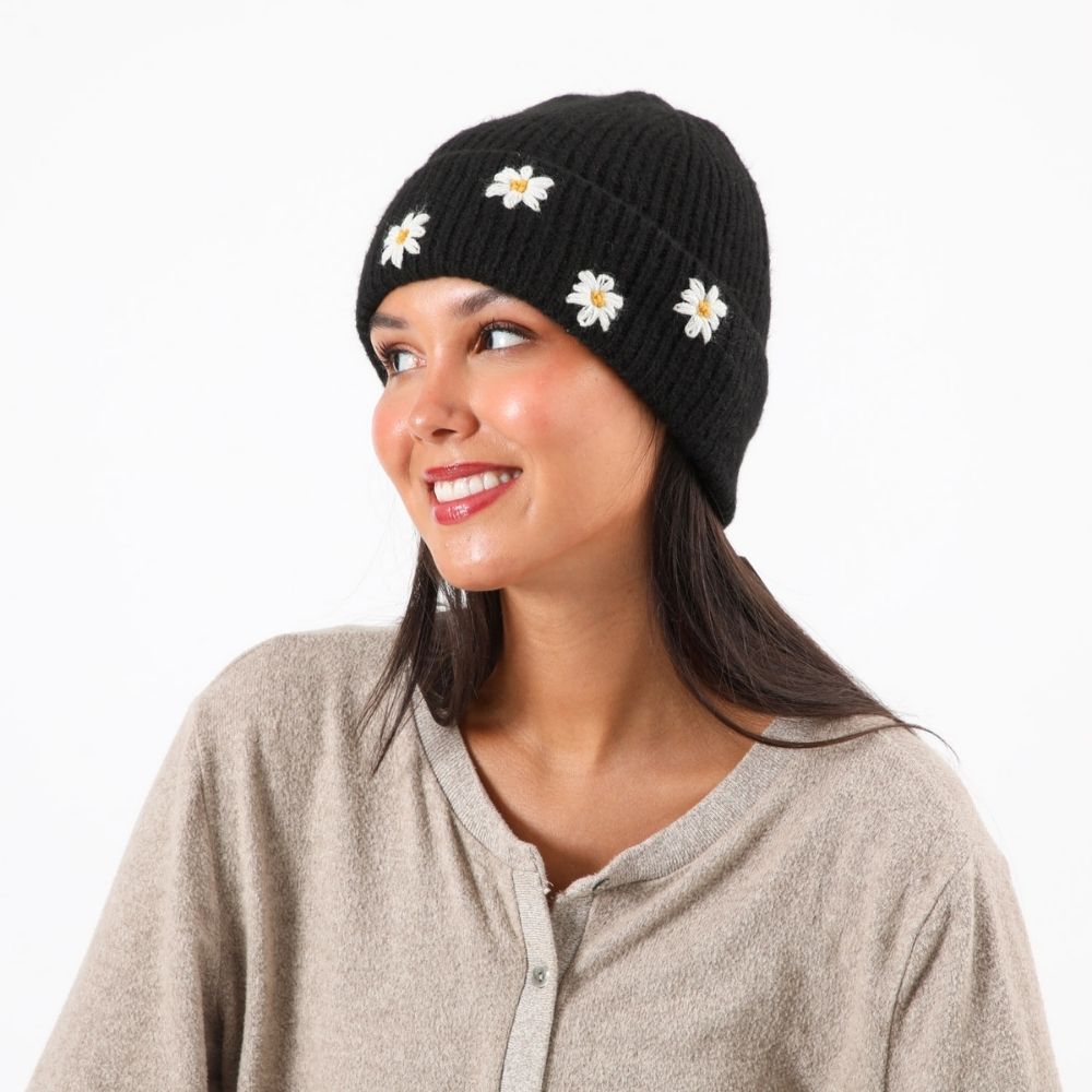 Gorro Lana Simona Negro Tatienne