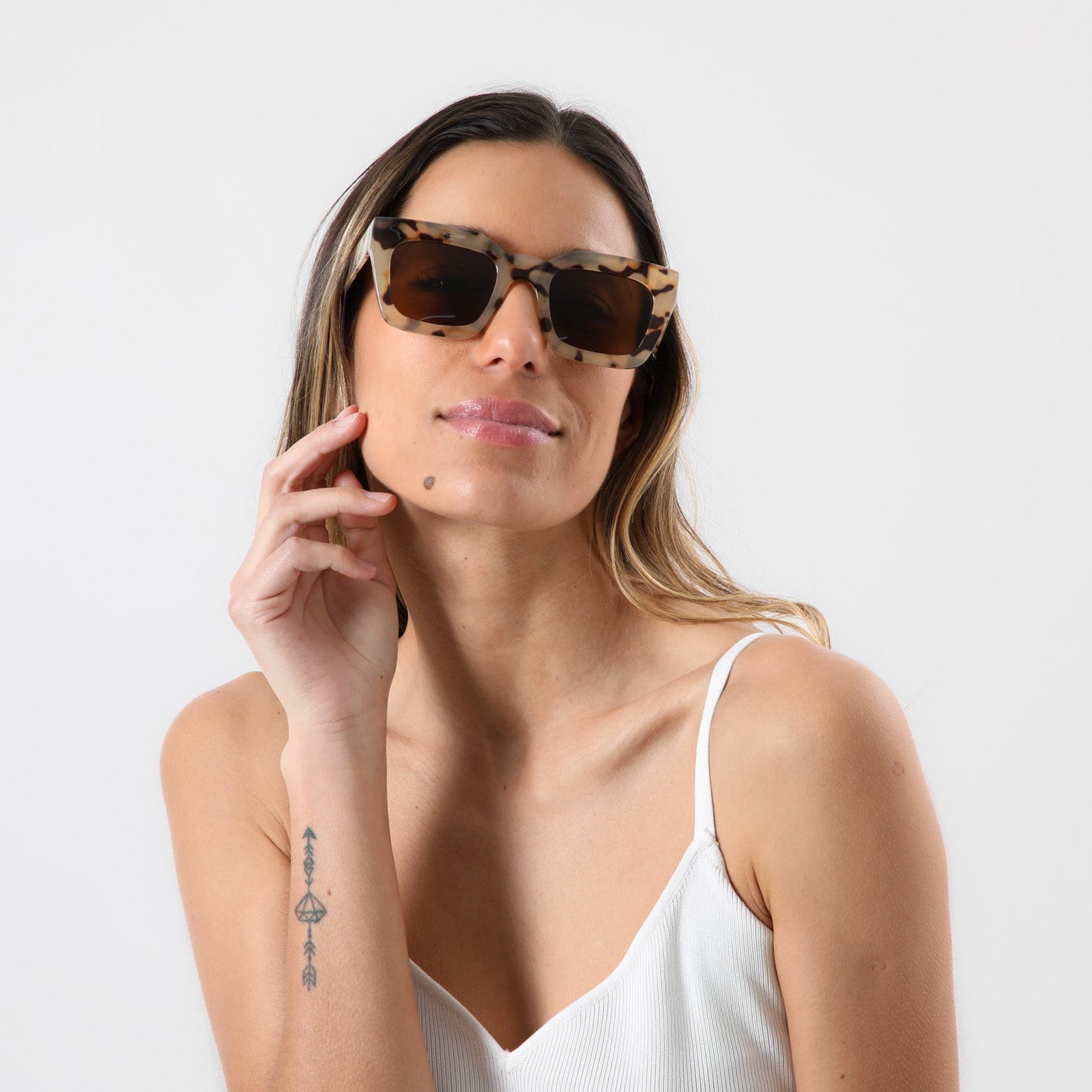 Anteojos Sol Mancora Beige Bobs
