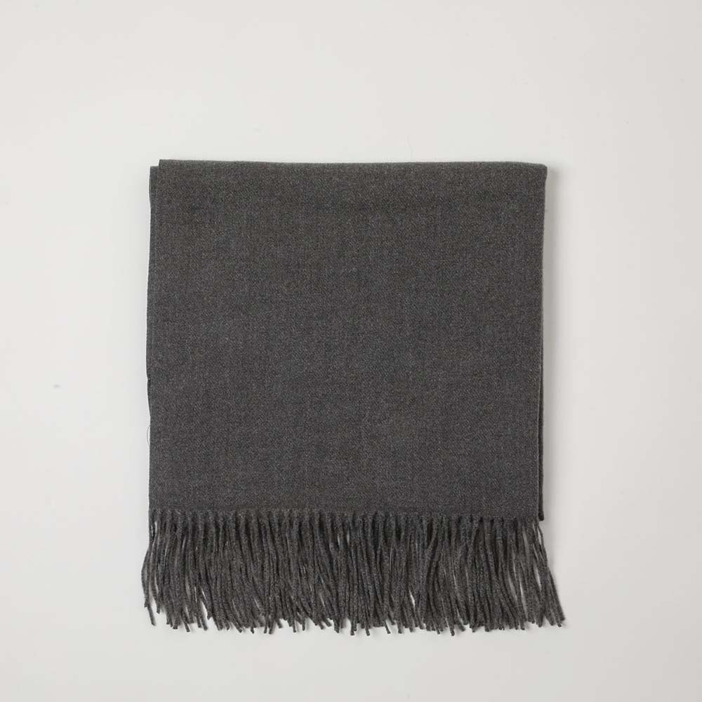 Manta Invierno Solid Gris i-D
