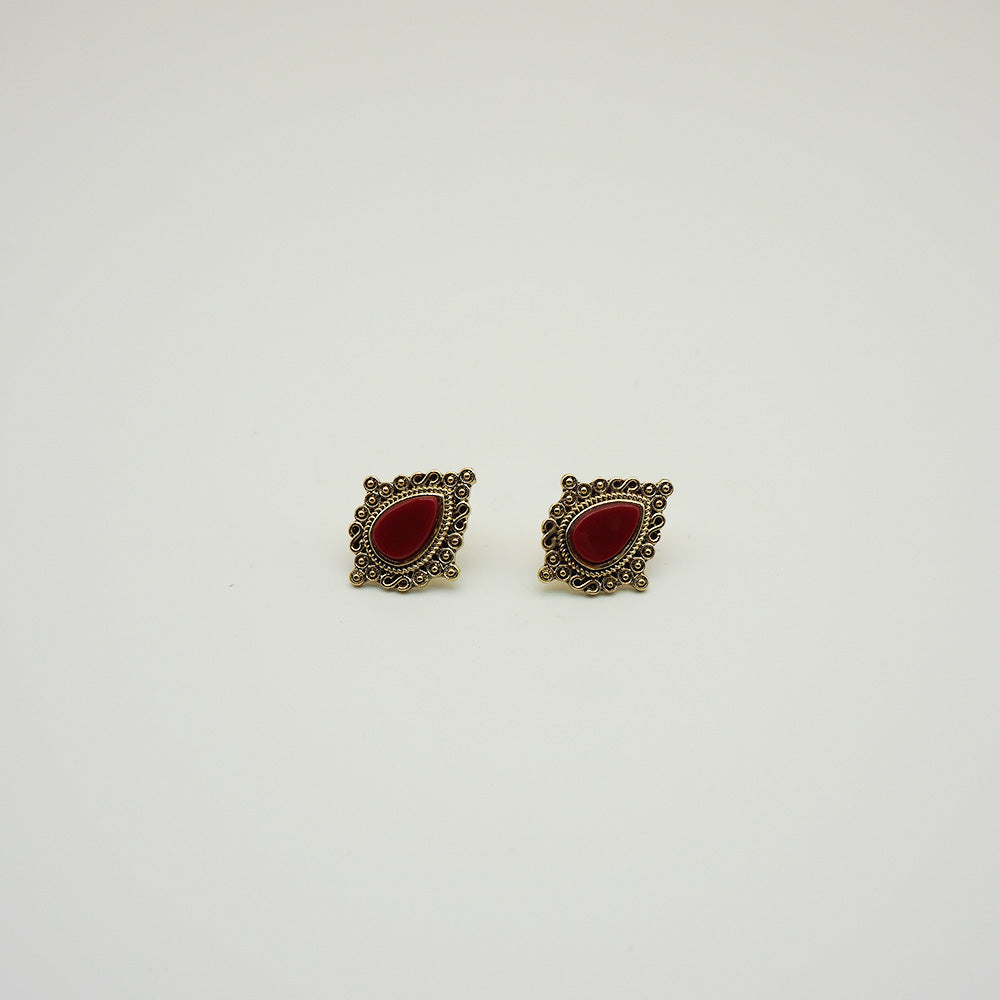 Aros Pegado Vintage Burdeo Tatienne