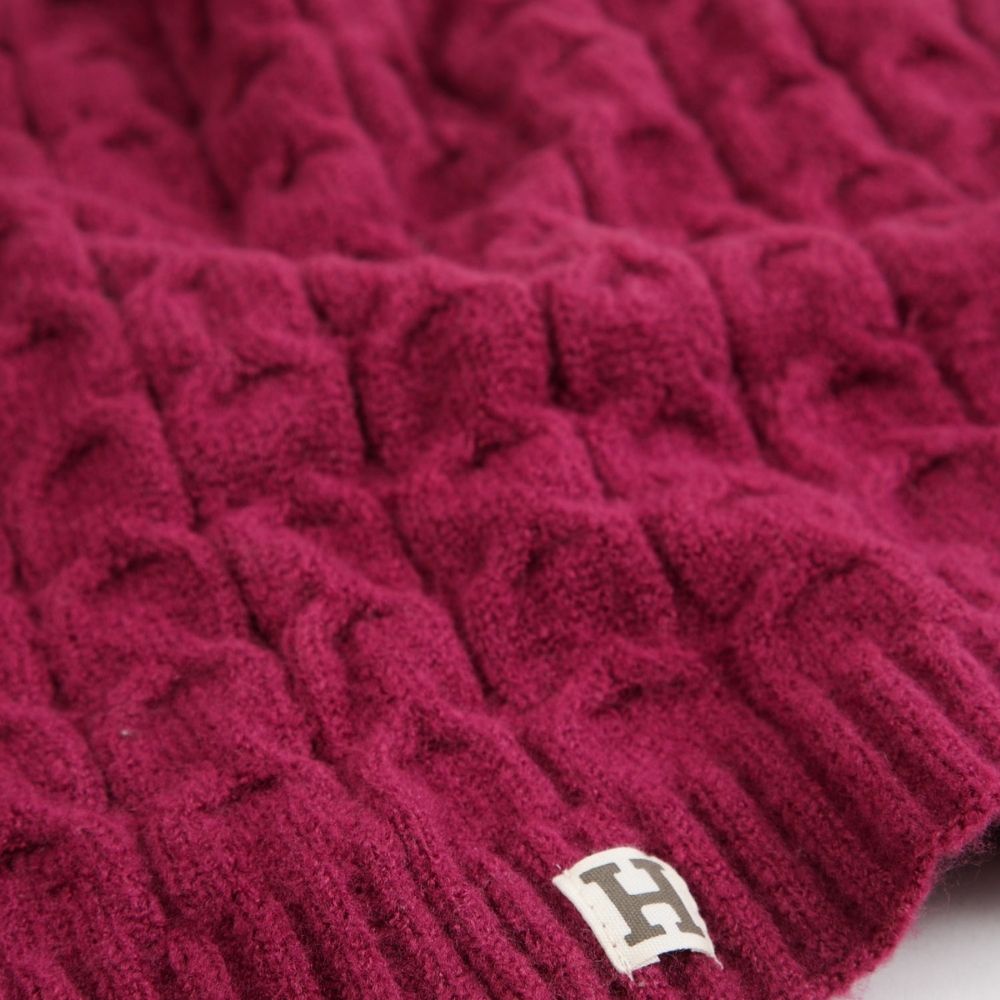 Cuello Lana Juana Fucsia Humana