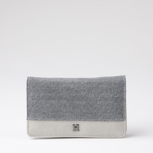 Billetera Chica Emi Canvas Denim Humana