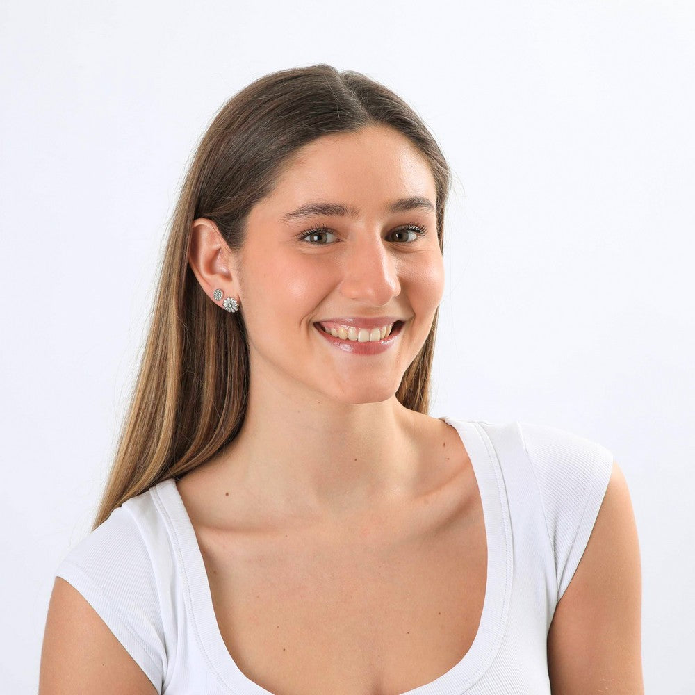 Set De Aros Romi Plateado I-D