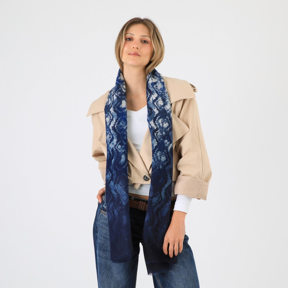 Pañuelo Estampado Susan Blue Tatienne