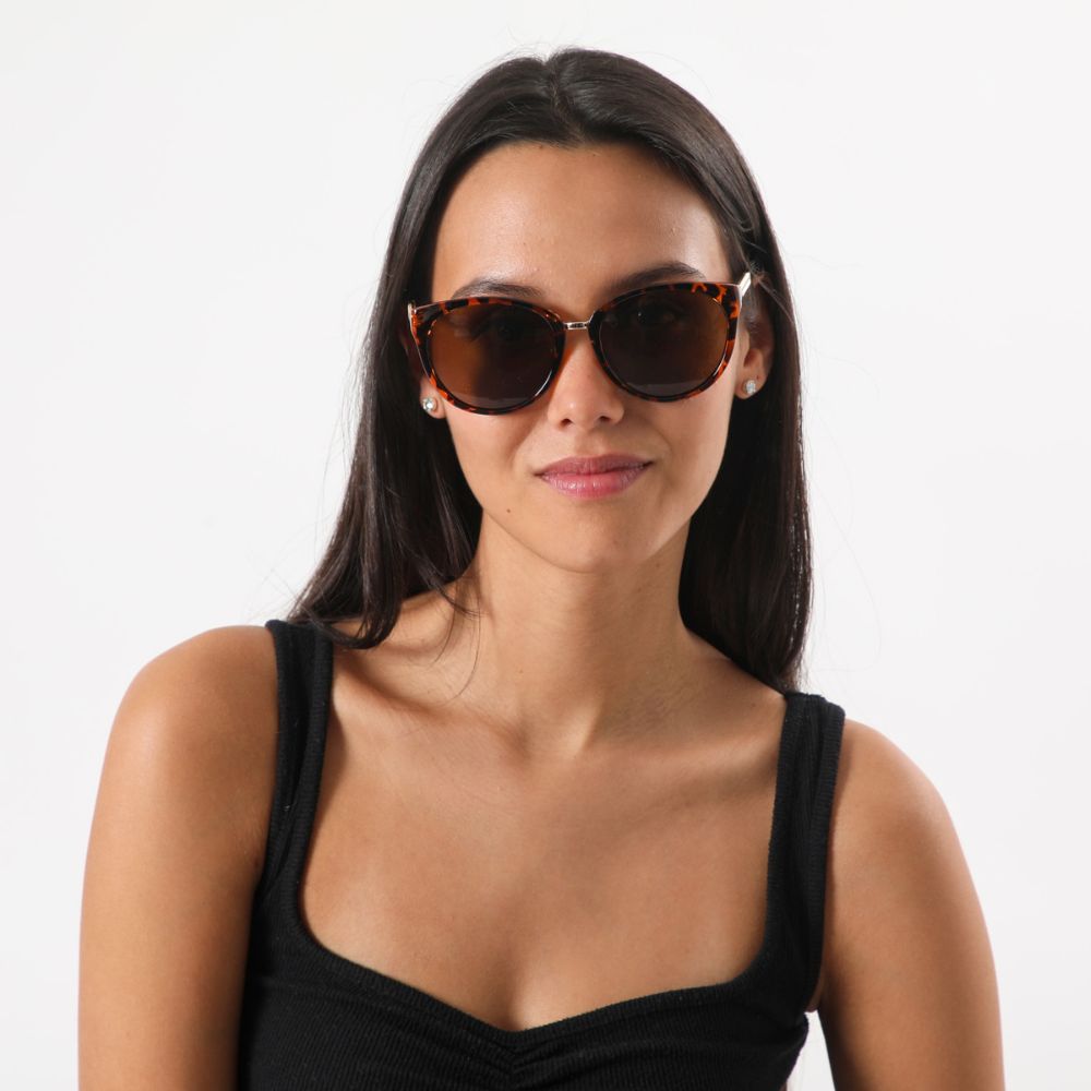 Anteojos de Sol Pamela Café i-D