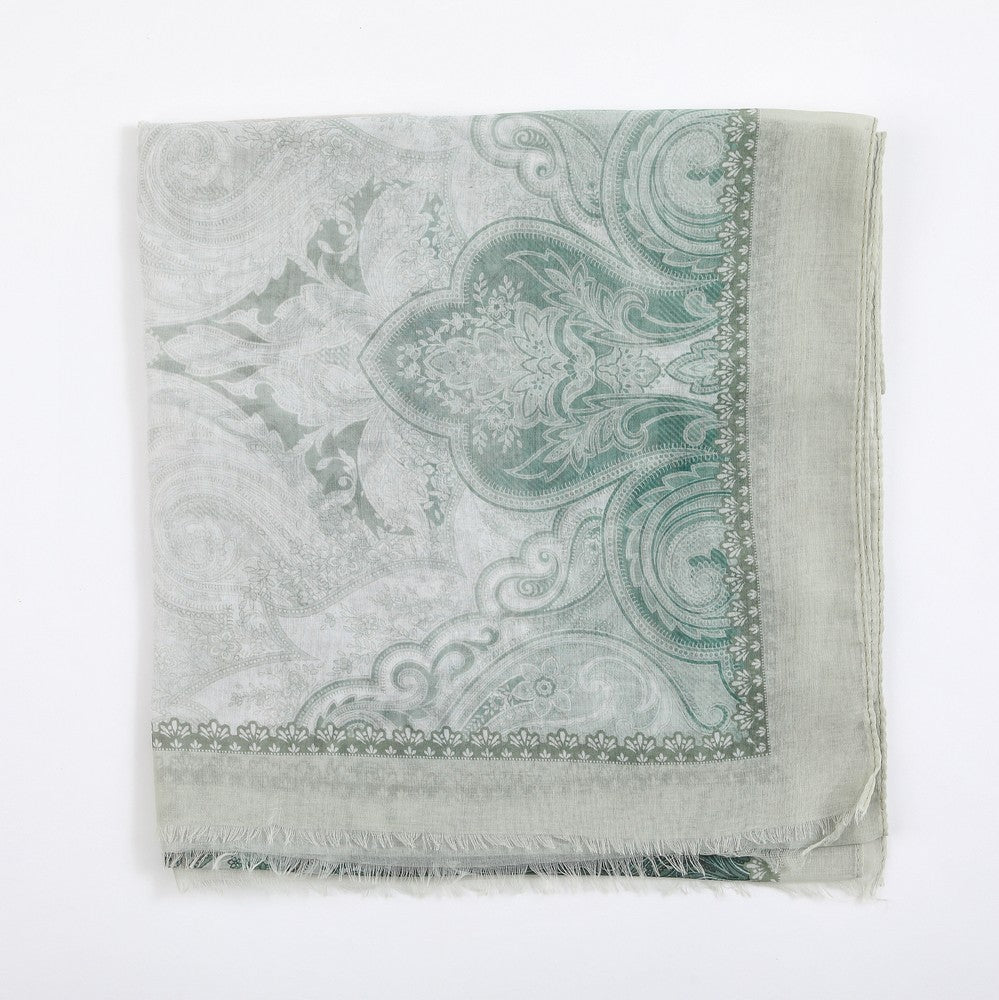 Pañuelo Estampado Abedul Green I-D